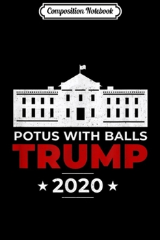 Paperback Composition Notebook: Trump 2020 Pro Life God USA MAGA Retro Trump Journal/Notebook Blank Lined Ruled 6x9 100 Pages Book