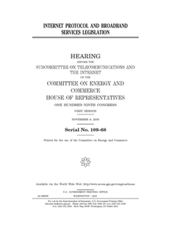 Paperback Internet protocol and broadband services legislation Book