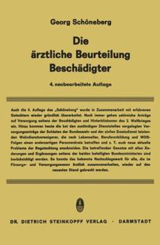 Paperback Die Ärztliche Beurteilung Beschädigter [German] Book