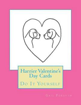 Paperback Harrier Valentine's Day Cards: Do It Yourself Book
