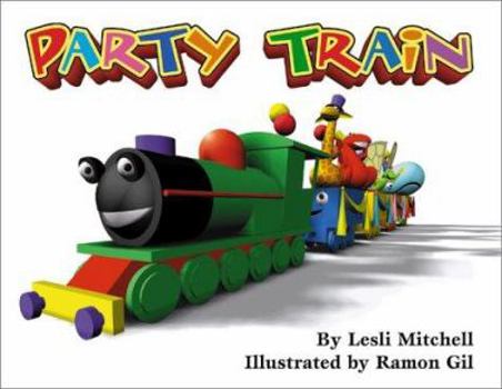 Hardcover Party Train Book
