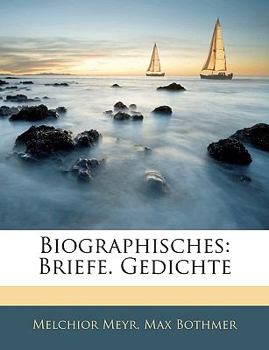 Paperback Biographisches: Briefe. Gedichte [German] Book