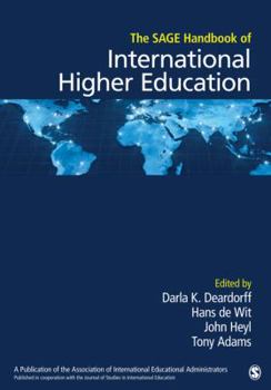 Hardcover The Sage Handbook of International Higher Education Book