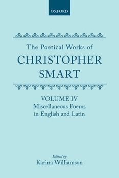 Hardcover Miscellaneous Poems in English and Latin Book