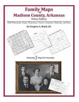 Paperback Family Maps of Madison County, Arkansas Book
