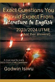 Paperback Exact Questions You Should Expect From Literature In English [UTME 2023/2024] Book