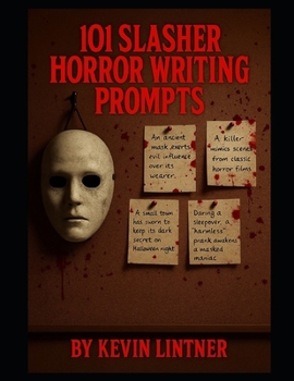 Paperback 101 Slasher Horror Fiction Prompts Book