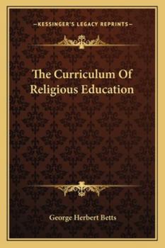 The Curriculum Of Religious Education