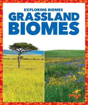 Library Binding Grassland Biomes Book