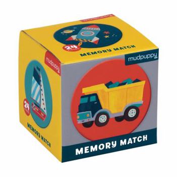 Board Game Transportation Mini Memory Match Game Book