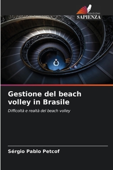 Paperback Gestione del beach volley in Brasile [Italian] Book
