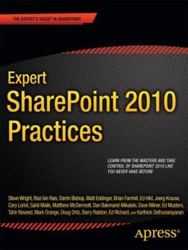 Paperback Expert SharePoint 2010 Practices Book