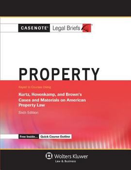 Paperback Property: Kurtz Hovencamp & Brown 5e Book