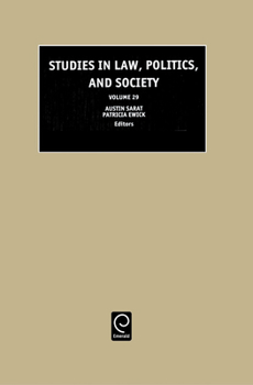 Hardcover Studies in Law, Politics and Society Book