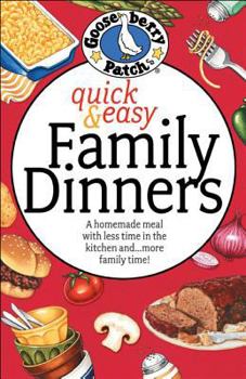 Paperback Quick & Easy Family Dinners Cookbook Book