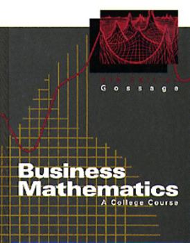 Hardcover Business Mathematics Book