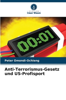 Paperback Anti-Terrorismus-Gesetz und US-Profisport [German] Book