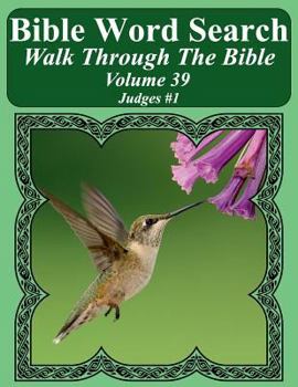 Paperback Bible Word Search Walk Through The Bible Volume 39: Judges #1 Extra Large Print Book
