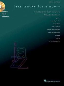 Paperback Jazz Tracks for Singers - Men's Edition Book/Online Audio with Jazz Trio Tracks [With CD (Audio)] Book