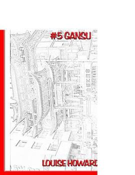 Paperback Travel the World Coloring book: China #5 Gansu Book