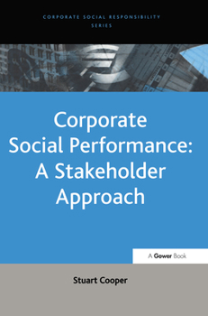 Hardcover Corporate Social Performance: A Stakeholder Approach Book