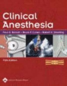 Hardcover Clinical Anesthesia Book