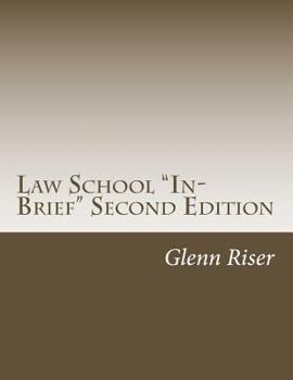 Paperback Law School "In-Brief" Second Edition Book