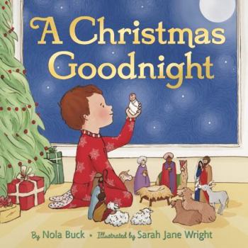 Hardcover A Christmas Goodnight: A Christmas Holiday Book for Kids Book