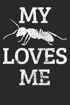 Paperback Notebook: Ants Dot Grid 6x9 120 Pages Book