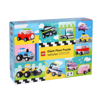 Misc. Lego 48-Piece Giant Floor Puzzle: Vehicles: 48-Piece Puzzle Book