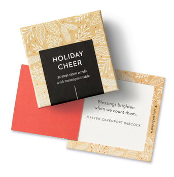 Misc. Thoughtfulls: Holiday Cheer: 30 Pop-Open Cards with Messages Inside Book