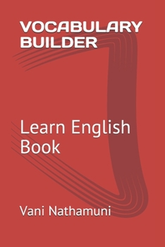 Paperback Vocabulary Builder: Learn English Book