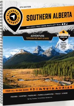 Map Southern Alberta: Adventure Topographic Maps & Guide Book