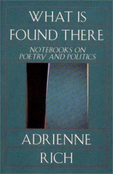 Hardcover What is Found There: Notebooks on Poetry and Politics Book