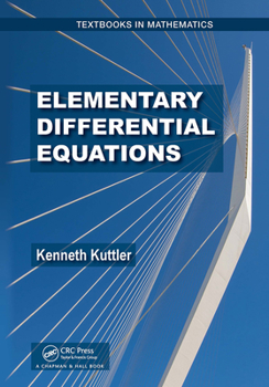 Paperback Elementary Differential Equations Book