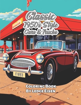 Paperback Classic 1950's Style Cars & Trucks Coloring Book