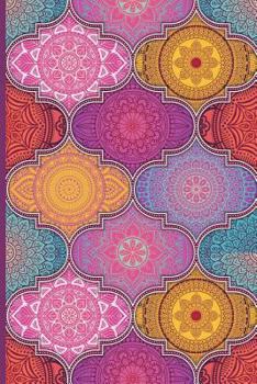 Discreet Password Book: Never Forget A Password Again! 6" x 9" Colorful Abstract Mandala Design, Password Book With Tabbed Large Alphabet, Over 390 Record User And Password (Volume 15)