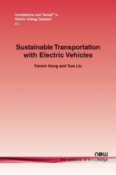 Paperback Sustainable Transportation with Electric Vehicles Book