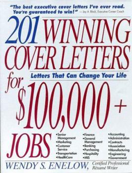 Paperback 201 Winning Cover Letters for $100,000+ Jobs Book