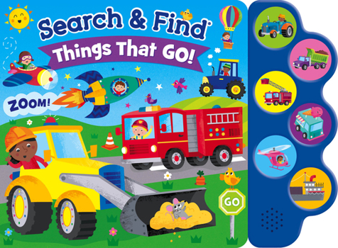 Board book Search & Find: Things That Go (6-Button Sound Book) Book