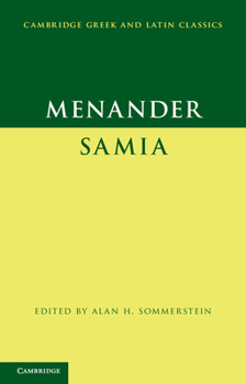 Paperback Menander: Samia (The Woman from Samos) Book