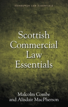 Hardcover Scottish Commercial Law Essentials Book