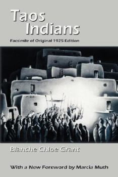 Paperback Taos Indians: Facsimile of original 1925 edition Book