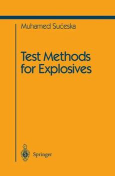 Hardcover Test Methods for Explosives Book