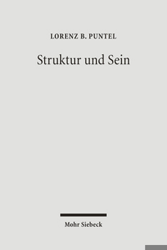 Hardcover Struktur Und Sein: Ein Theorierahmen Fur Eine Systematische Philosophie [German] Book
