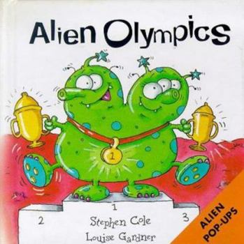 Hardcover Alien Pop-Ups: Alien Olympics Book