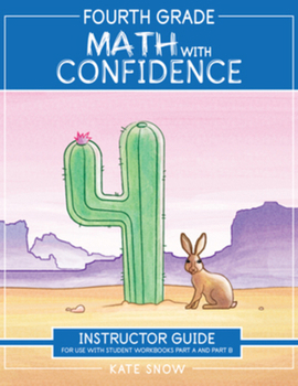 Paperback Fourth Grade Math with Confidence Instructor Guide Book