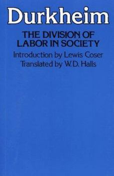 Paperback The Division of Labor in Society Book