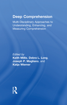 Hardcover Deep Comprehension: Multi-Disciplinary Approaches to Understanding, Enhancing, and Measuring Comprehension Book