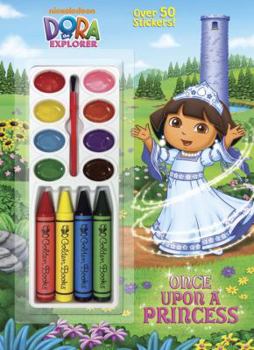 Paperback Once Upon a Princess (Dora the Explorer) Book